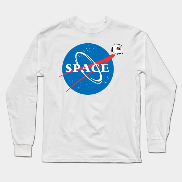 Portal Space Long Sleeve T-Shirt by Joe Hickson